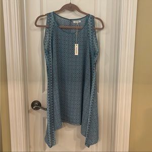 Max Studio tunic sleeveless top OBO